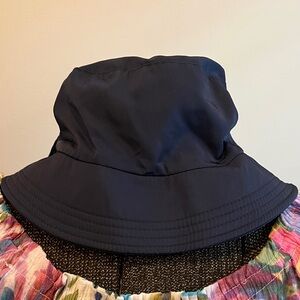 Sonoma Navy Blue Bucket Hat With Ties One Size